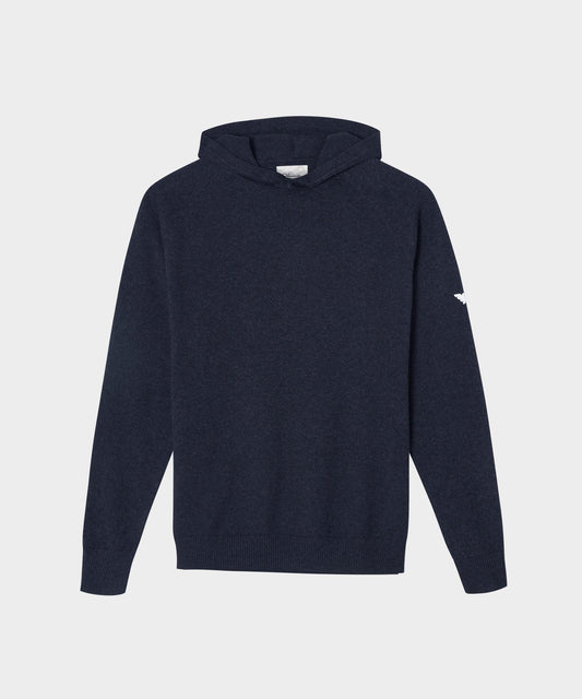 Navy Tech Knit Hoodie — Macade Golf Australia