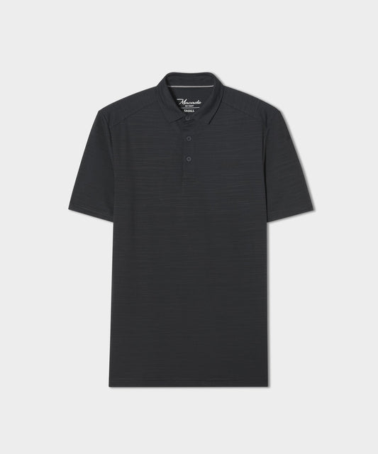 Flight Anthracite Shirt — Macade Golf Australia, fabric macro