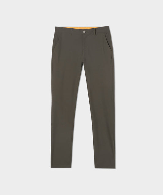 Moss Green Lightweight Trouser flat lay — Macade Golf Australia