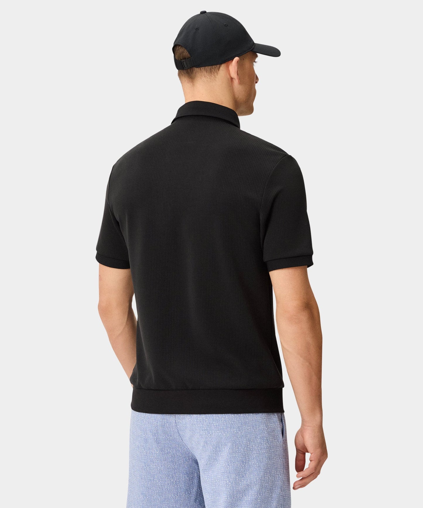 Black AR Tech Polo