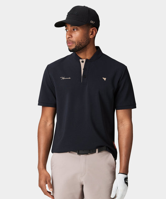 Heath Black Bomber Shirt
