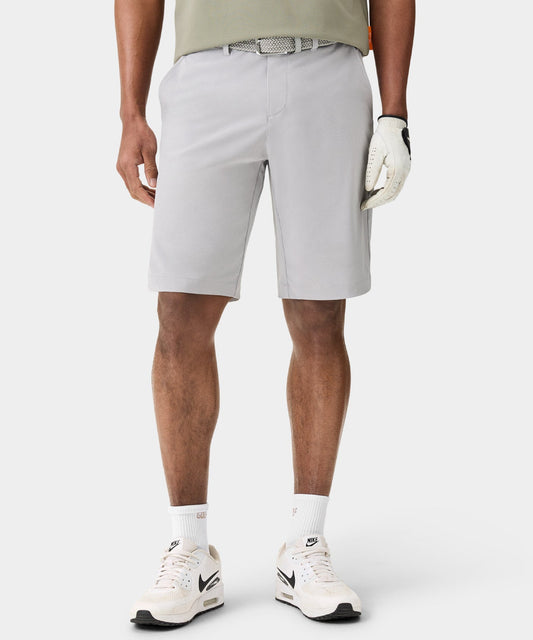 Light Grey Four-Way Stretch Shorts