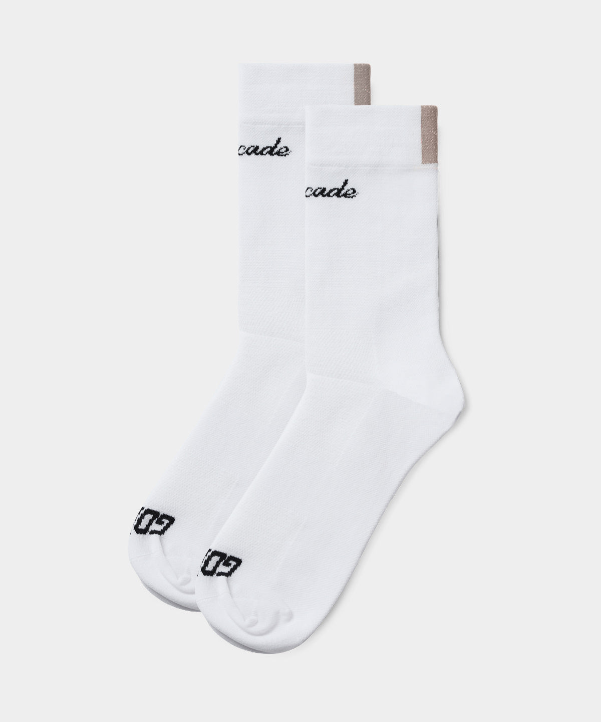 Men's White Signature Crew Socks