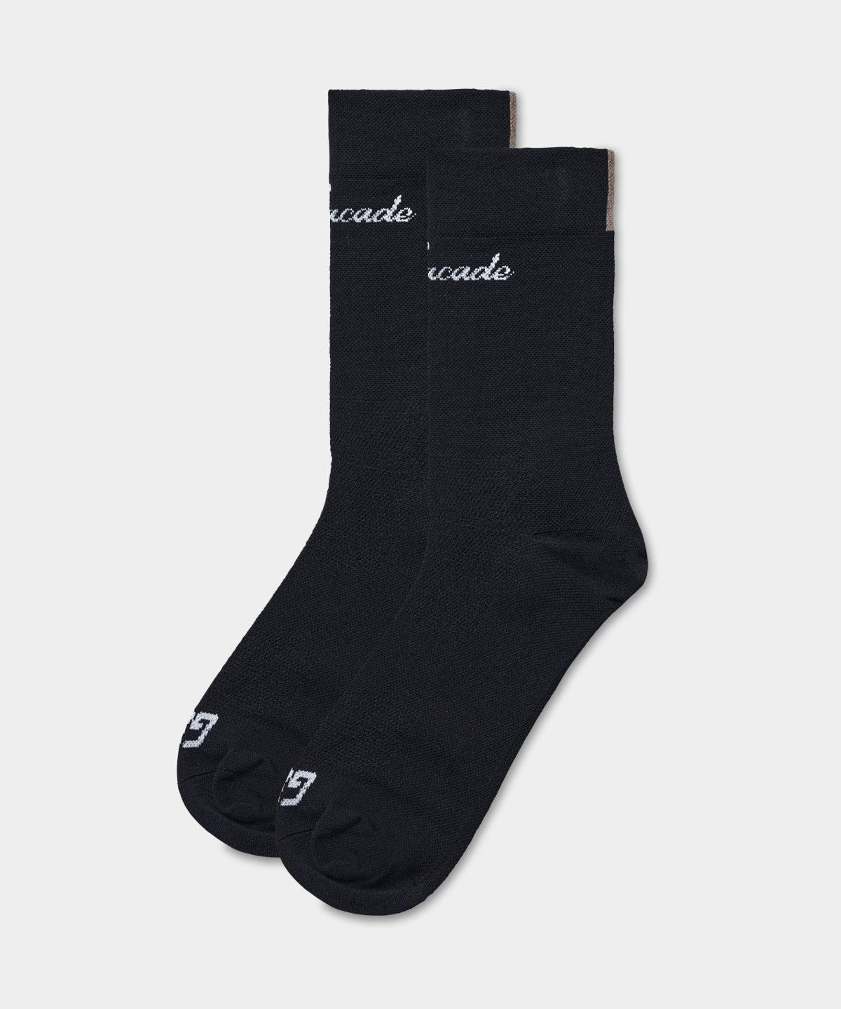Men's Black Signature Crew Socks