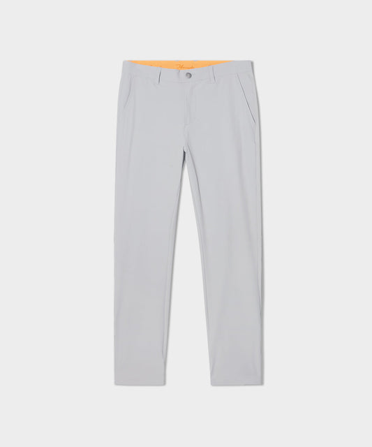 Light Grey Lightweight Trouser flat lay — Macade Golf Australia